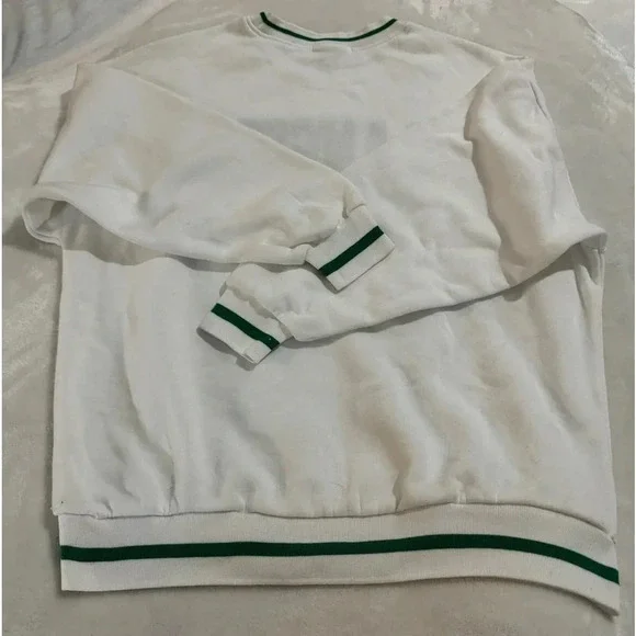 Los Angeles Preppy Varsity Style Sweatshirt Tennis Fleece Letters Y2K Obersized - Picture 9 of 10